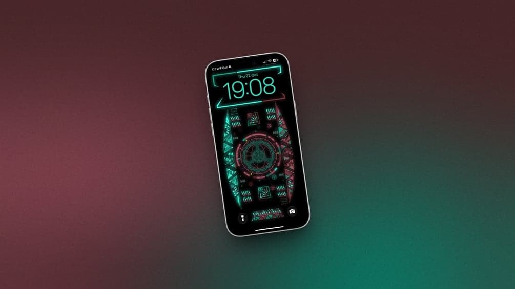 Deep Space Nine Mobile Wallpaper, an LCARS wallpaper by Michael Overton